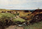 Gustave Courbet Wall Art - The Chateau d'Ornans